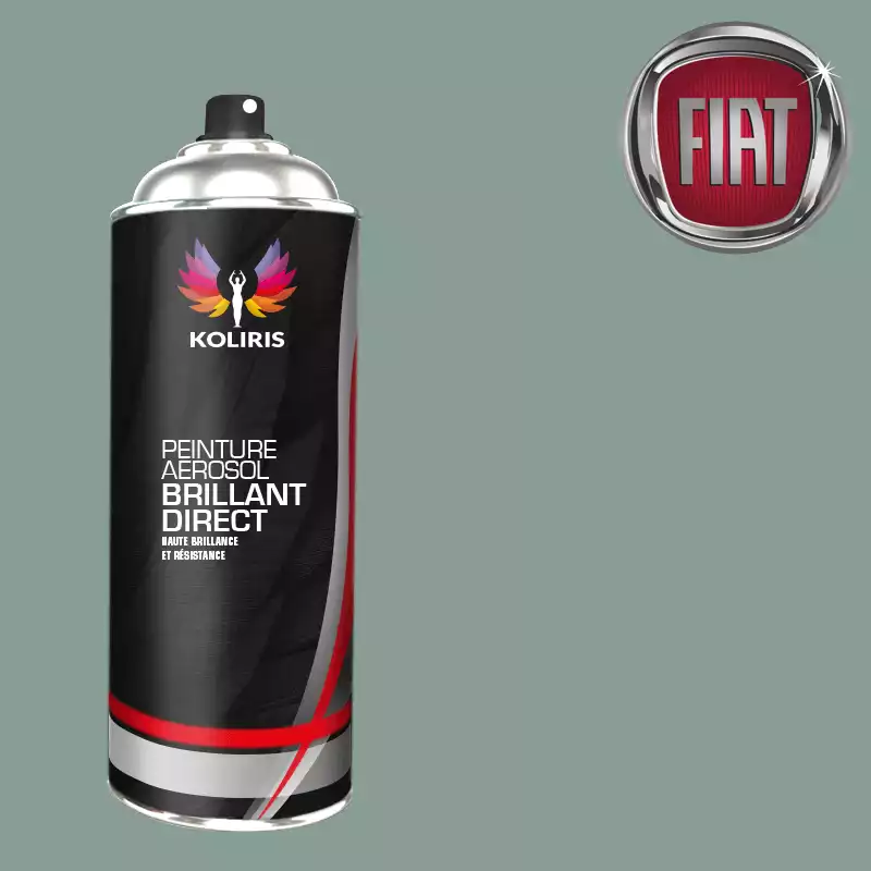 Bombe de peinture voiture 1K brillant Fiat 400ml