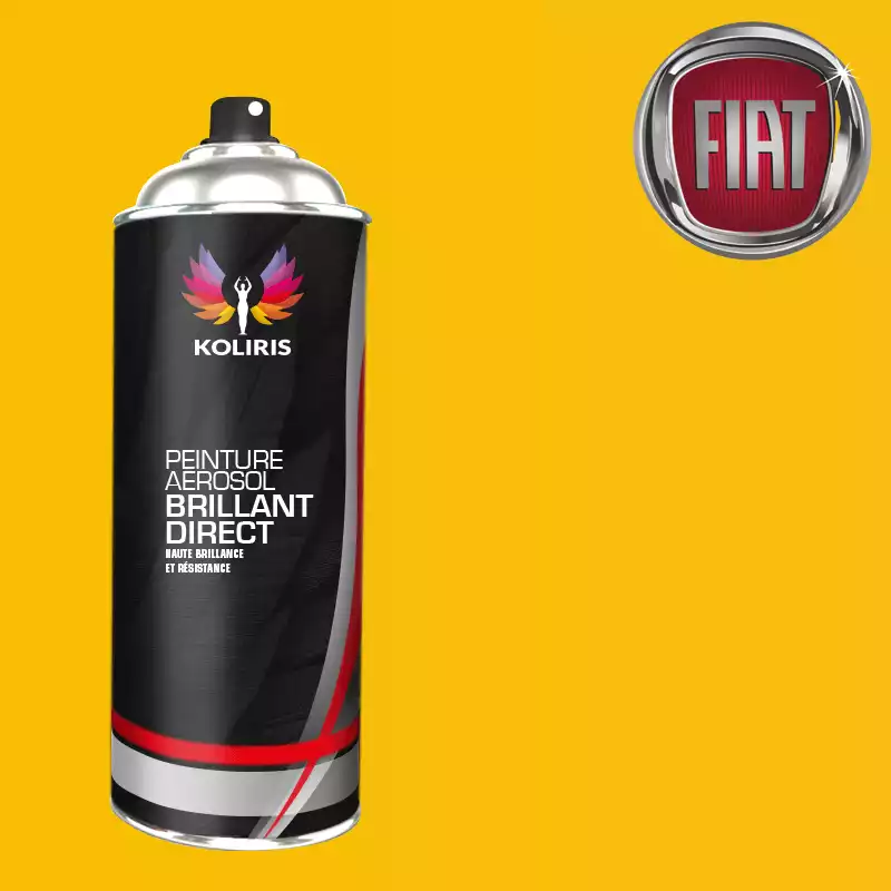 Bombe de peinture voiture 1K brillant Fiat 400ml