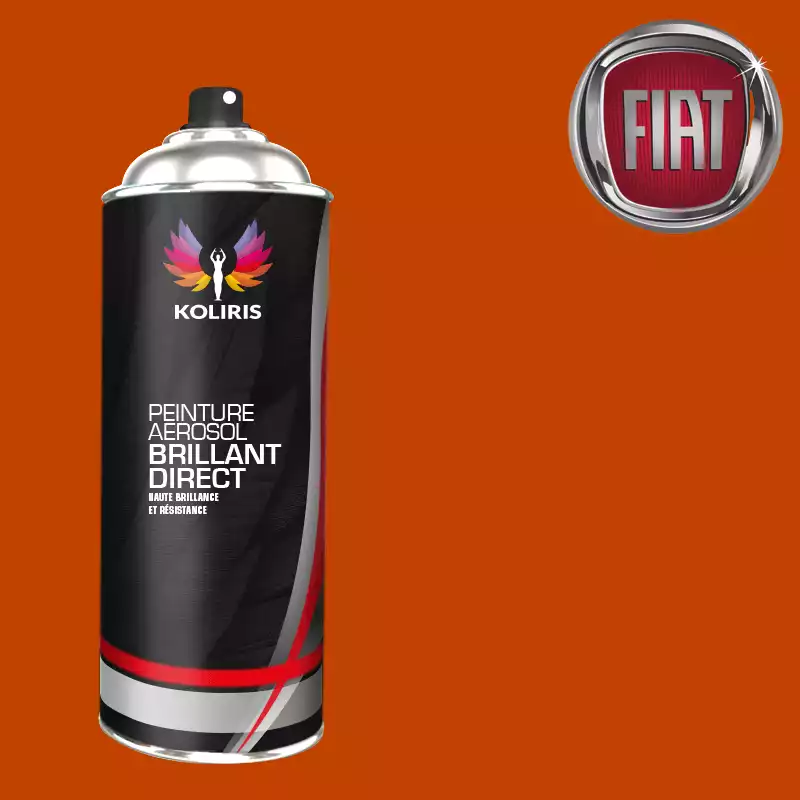 Bombe de peinture voiture 1K brillant Fiat 400ml