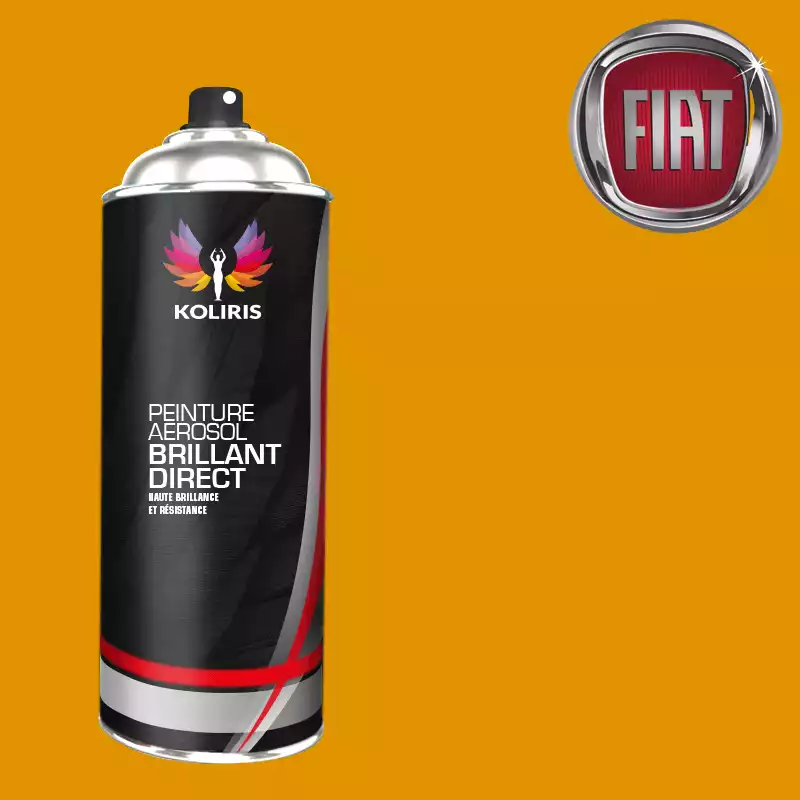 Bombe de peinture voiture 1K brillant Fiat 400ml