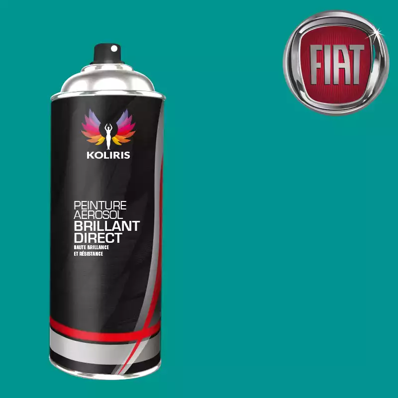 Bombe de peinture voiture 1K brillant Fiat 400ml