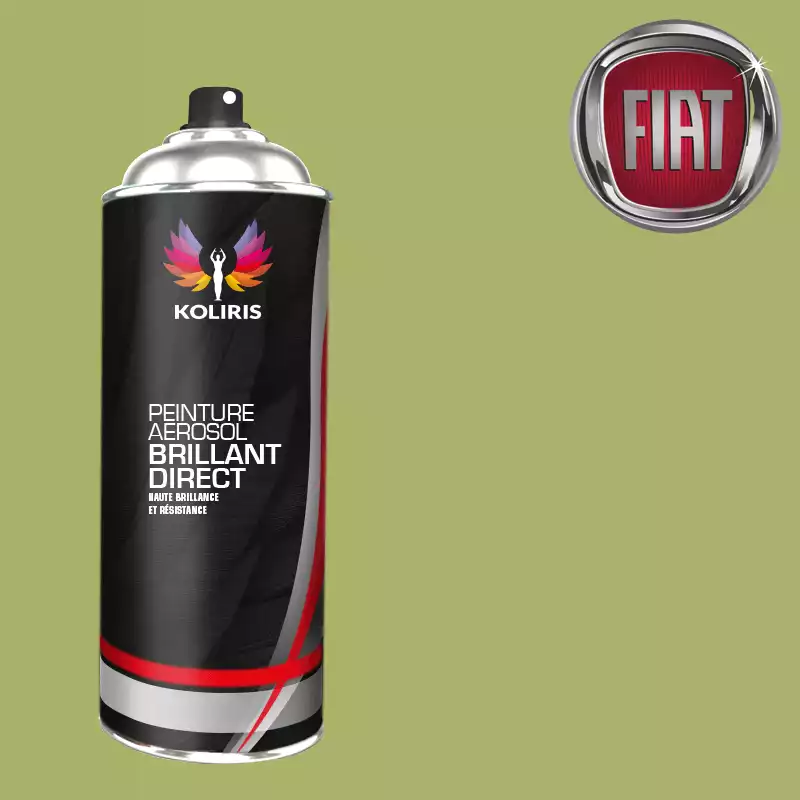 Bombe de peinture voiture 1K brillant Fiat 400ml