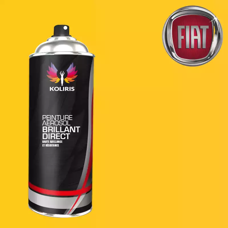 Bombe de peinture voiture 1K brillant Fiat 400ml