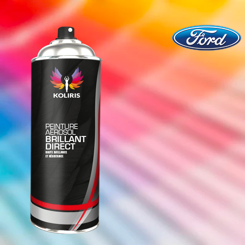 Bombe de peinture voiture 1K brillant Ford 400ml