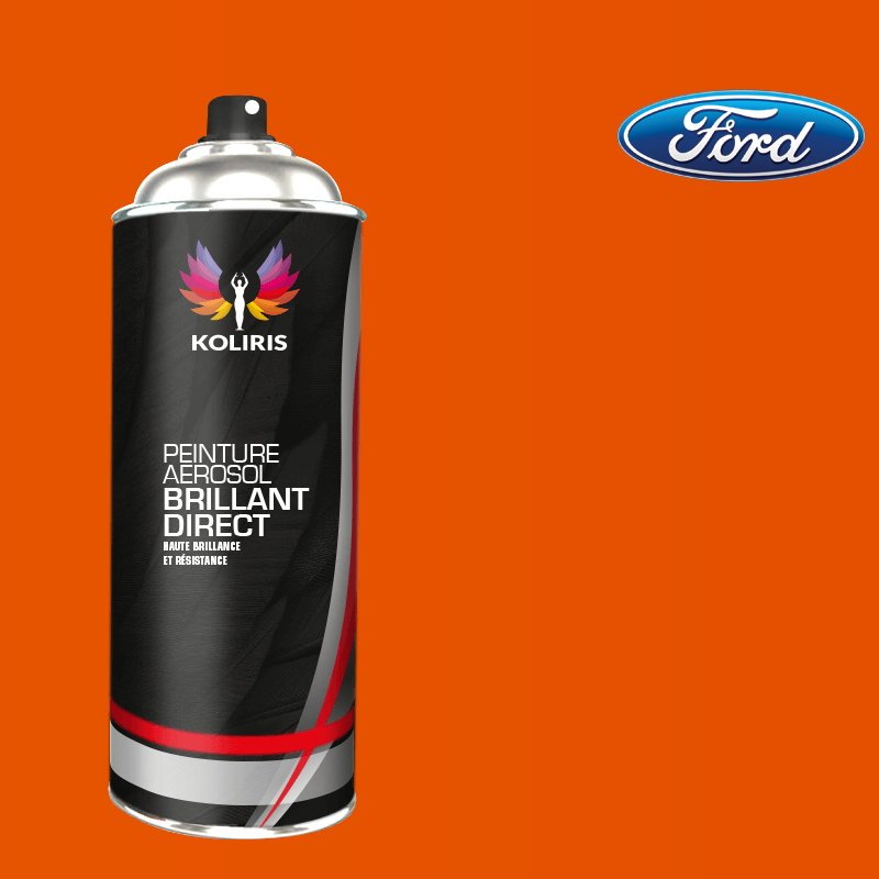 Bombe de peinture voiture 1K brillant Ford 400ml