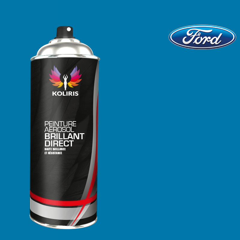 Bombe de peinture voiture 1K brillant Ford 400ml