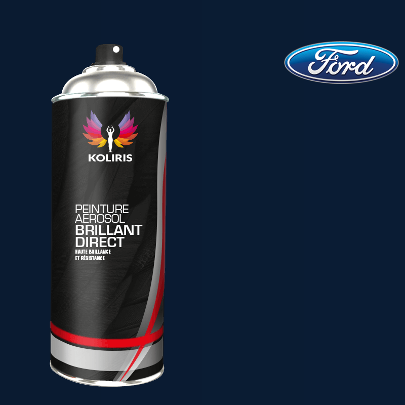 Bombe de peinture voiture 1K brillant Ford 400ml