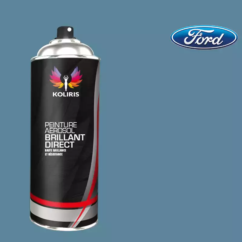 Bombe de peinture voiture 1K brillant Ford 400ml