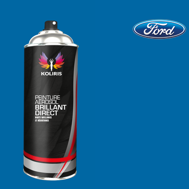 Bombe de peinture voiture 1K brillant Ford 400ml