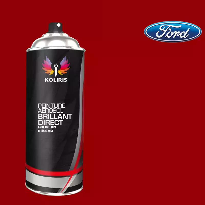 Bombe de peinture voiture 1K brillant Ford 400ml