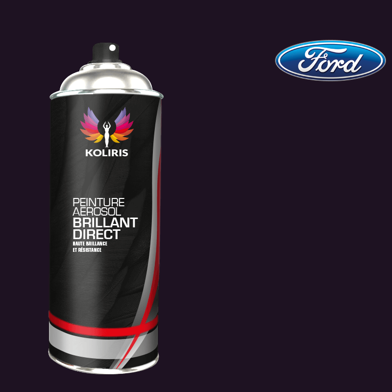 Bombe de peinture voiture 1K brillant Ford 400ml