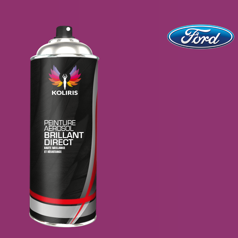 Bombe de peinture voiture 1K brillant Ford 400ml