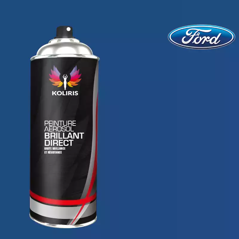 Bombe de peinture voiture 1K brillant Ford 400ml