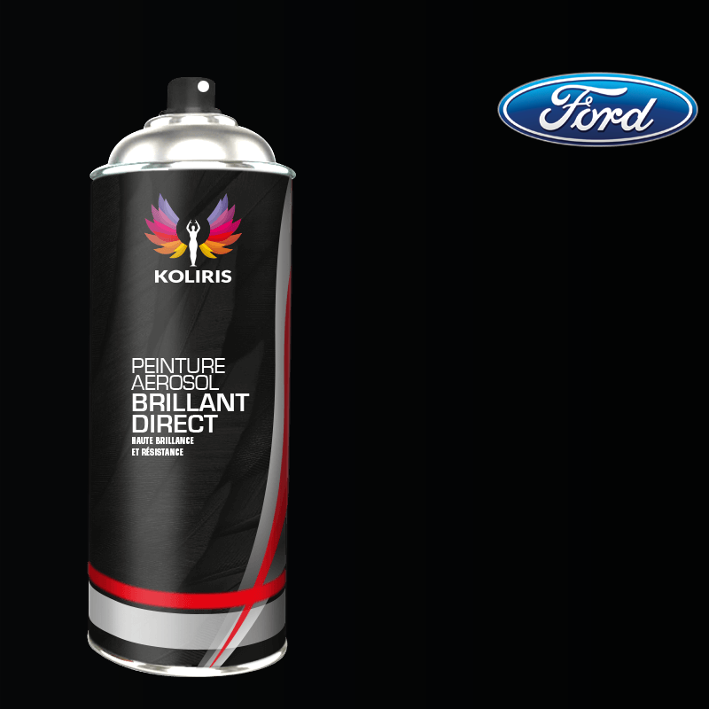 Bombe de peinture voiture 1K brillant Ford 400ml