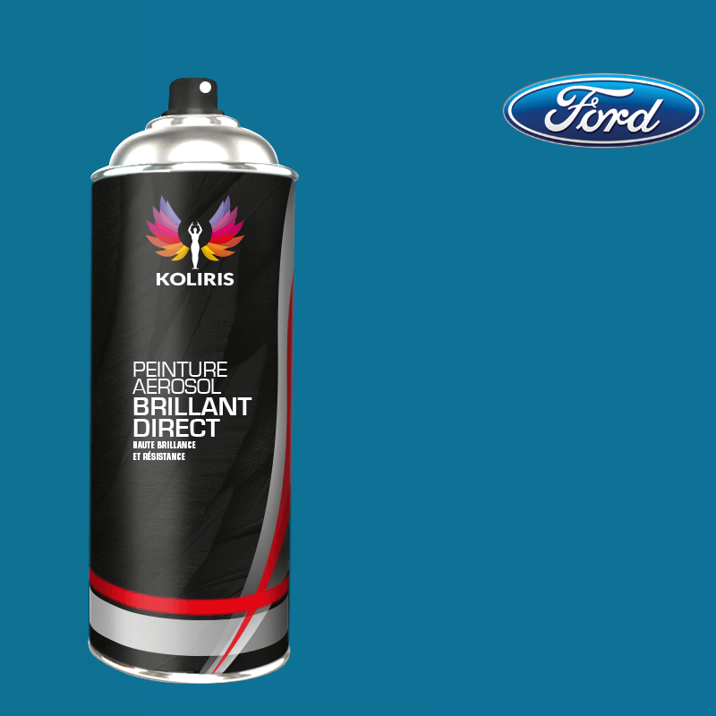 Bombe de peinture voiture 1K brillant Ford 400ml