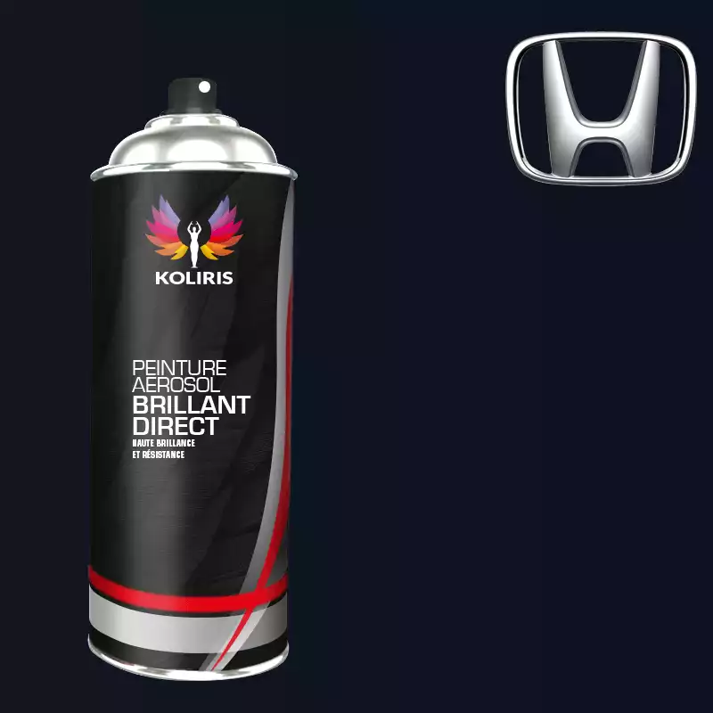 Bombe de peinture voiture 1K brillant Honda 400ml