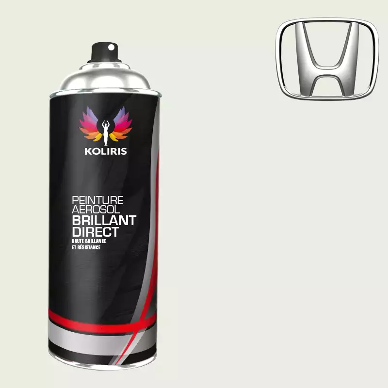 Bombe de peinture voiture 1K brillant Honda 400ml