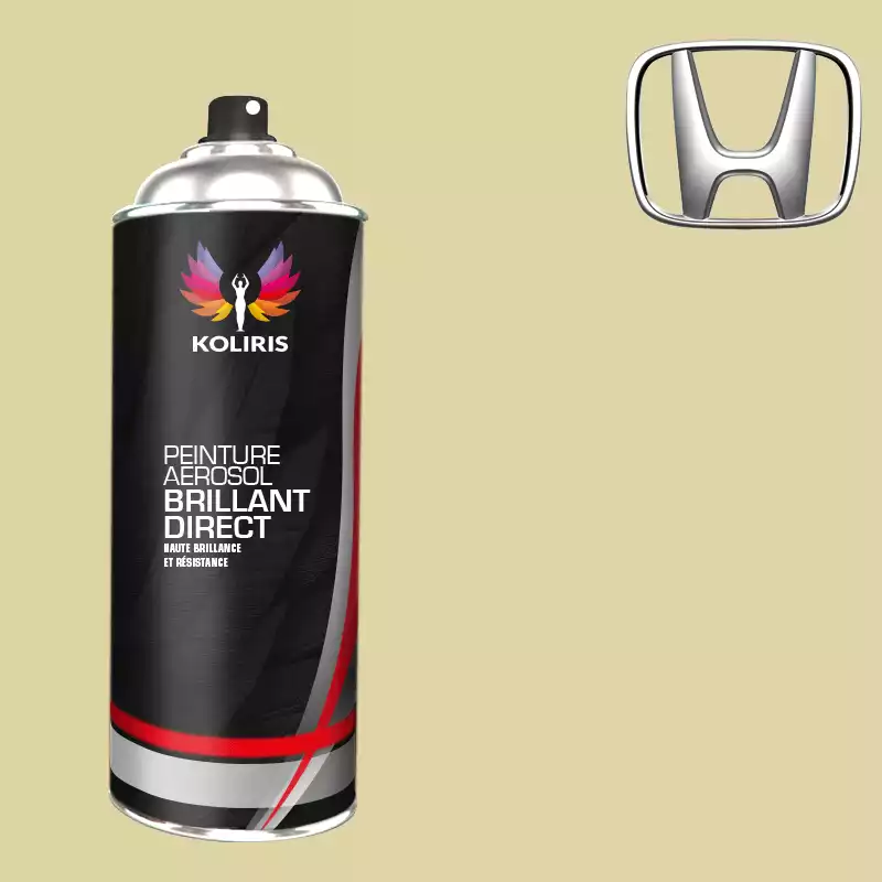 Bombe de peinture voiture 1K brillant Honda 400ml