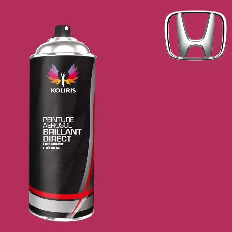 Bombe de peinture voiture 1K brillant Honda 400ml