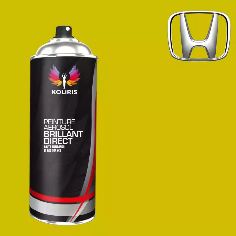 Bombe de peinture voiture 1K brillant Honda 400ml