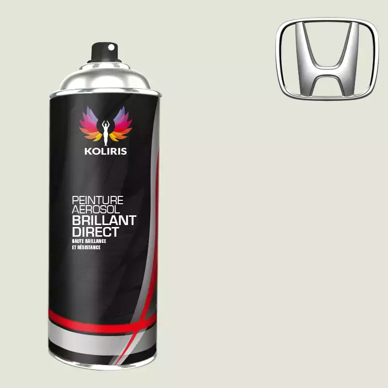 Bombe de peinture voiture 1K brillant Honda 400ml