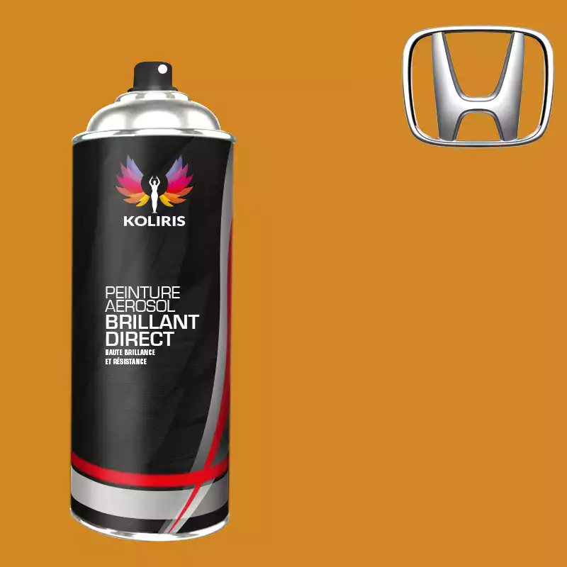 Bombe de peinture voiture 1K brillant Honda 400ml