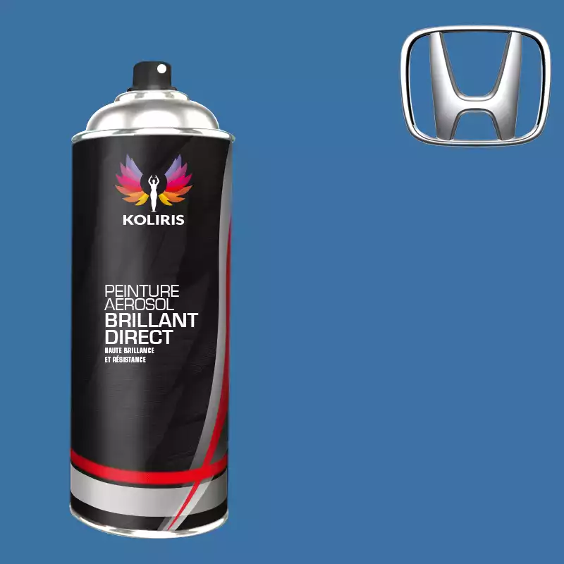 Bombe de peinture voiture 1K brillant Honda 400ml