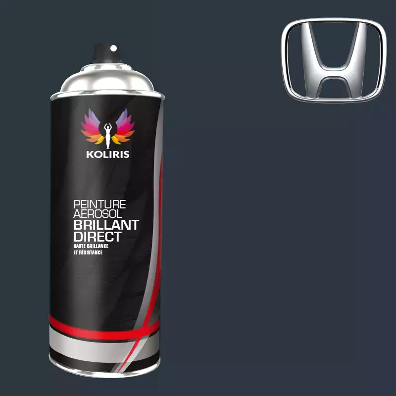 Bombe de peinture voiture 1K brillant Honda 400ml