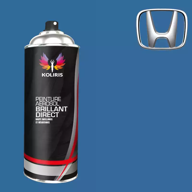 Bombe de peinture voiture 1K brillant Honda 400ml