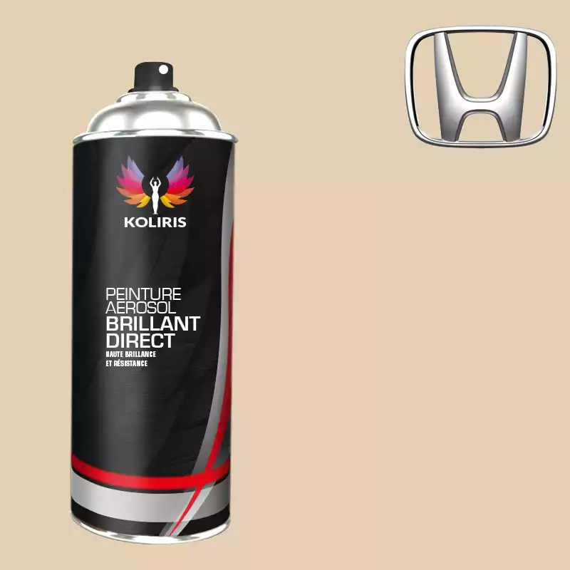 Bombe de peinture voiture 1K brillant Honda 400ml