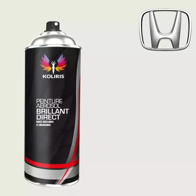 Bombe de peinture voiture 1K brillant Honda 400ml