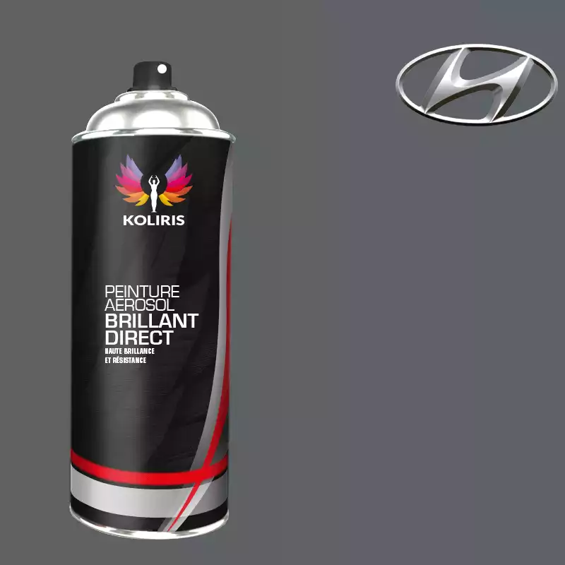 Bombe de peinture voiture 1K brillant Hyundai 400ml