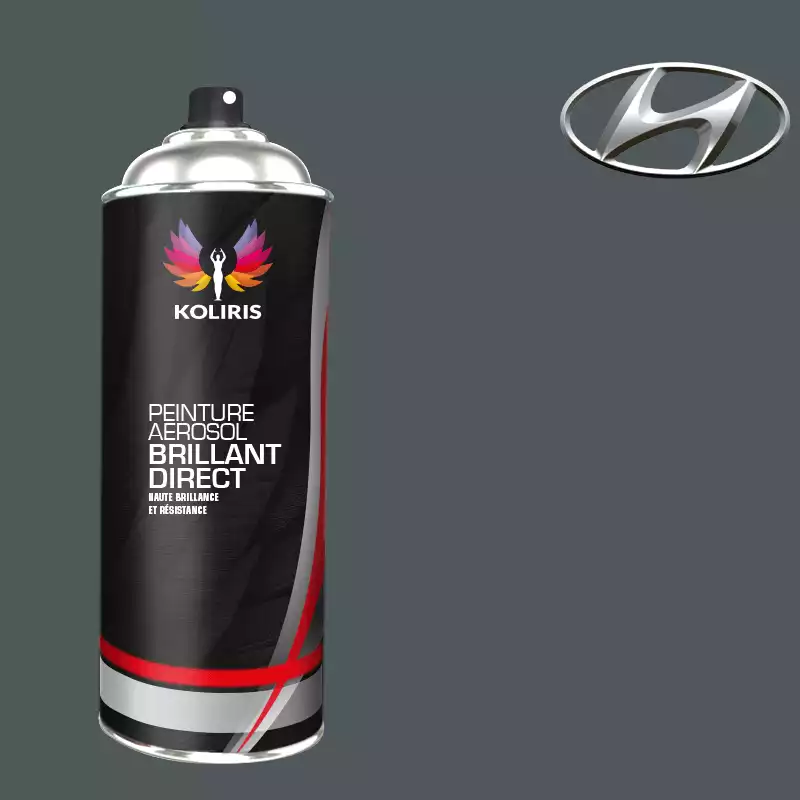 Bombe de peinture voiture 1K brillant Hyundai 400ml