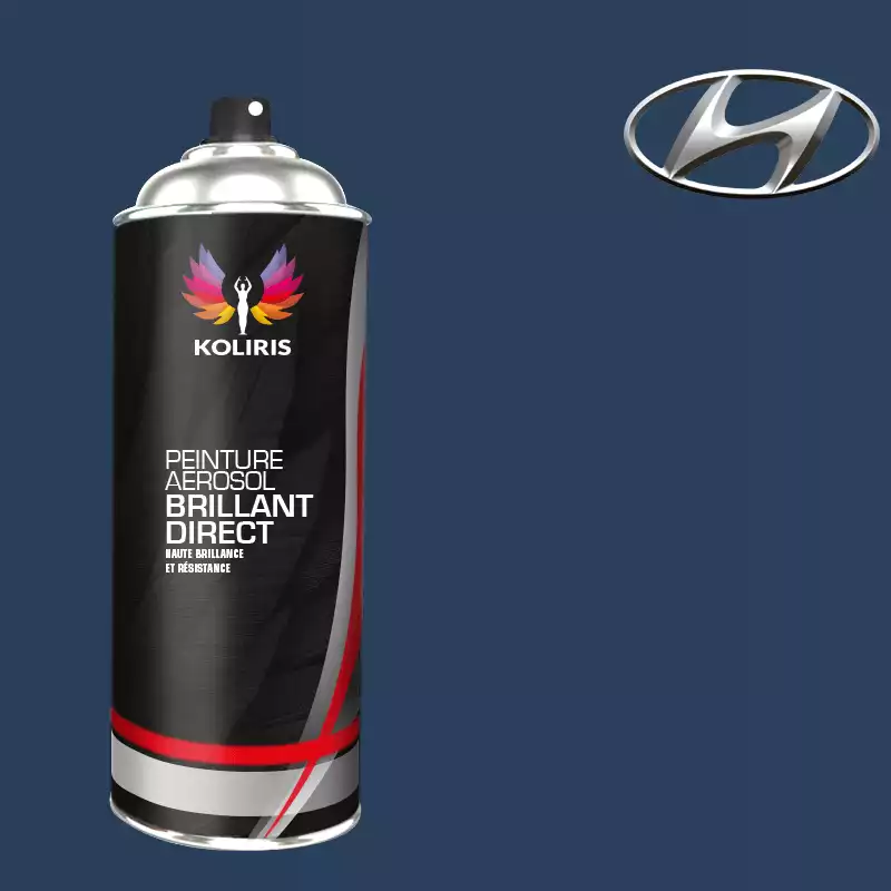 Bombe de peinture voiture 1K brillant Hyundai 400ml