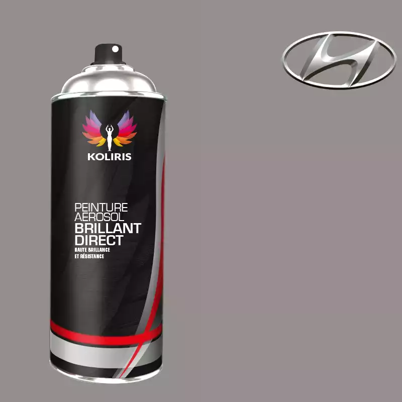 Bombe de peinture voiture 1K brillant Hyundai 400ml