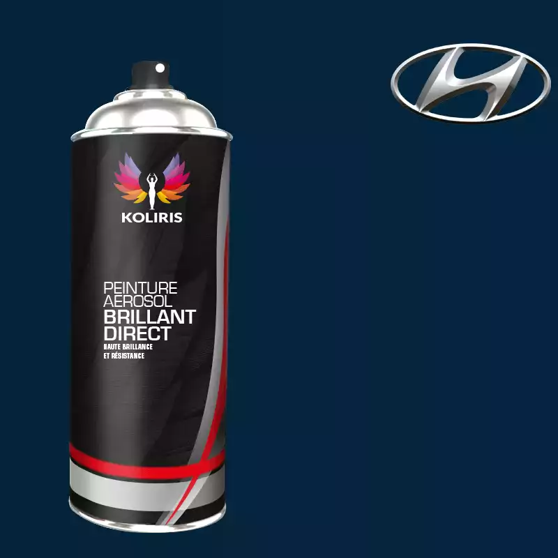 Bombe de peinture voiture 1K brillant Hyundai 400ml