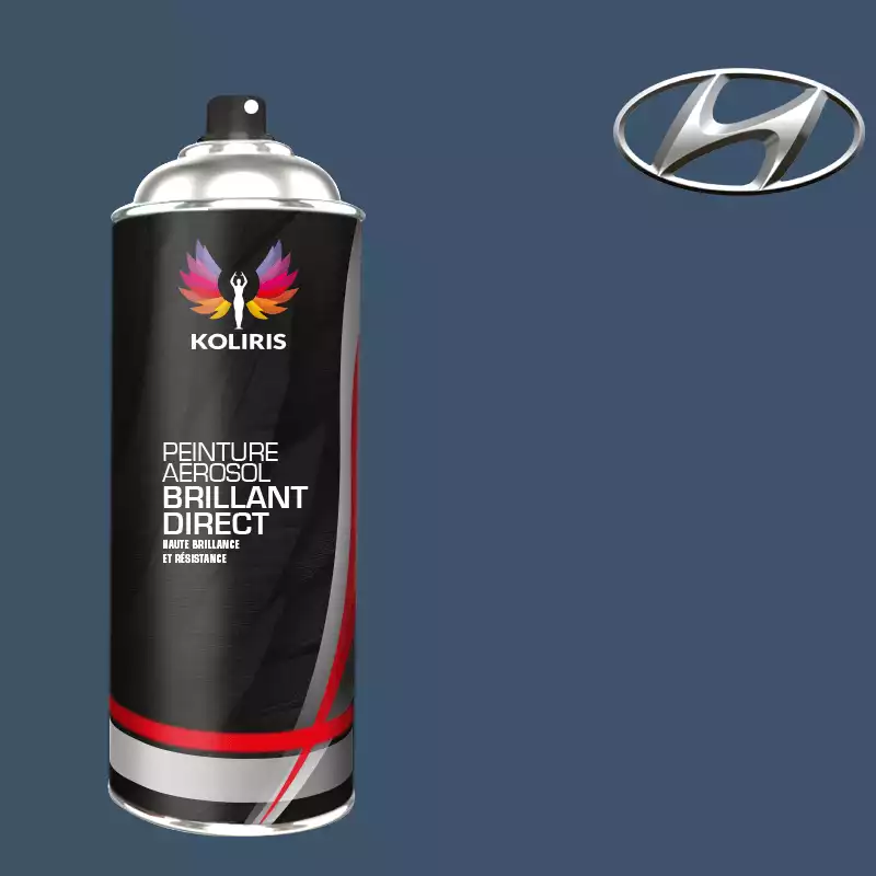 Bombe de peinture voiture 1K brillant Hyundai 400ml