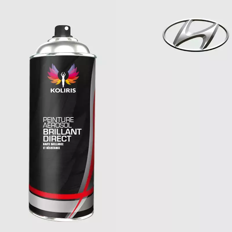 Bombe de peinture voiture 1K brillant Hyundai 400ml