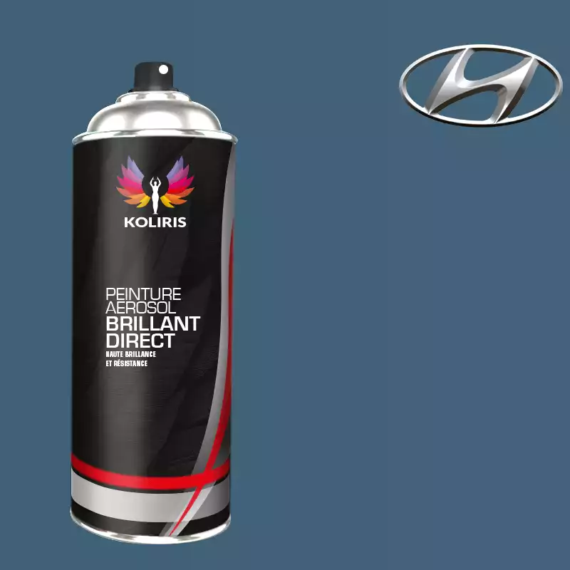 Bombe de peinture voiture 1K brillant Hyundai 400ml