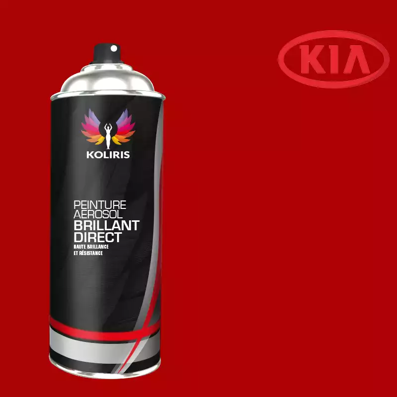 Bombe de peinture voiture 1K brillant Kia 400ml