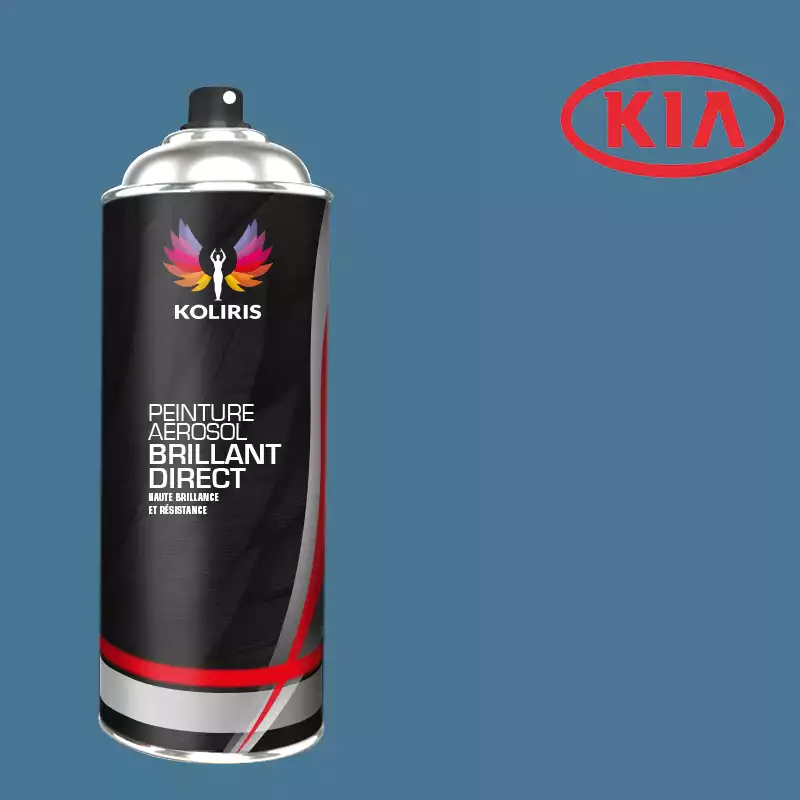 Bombe de peinture voiture 1K brillant Kia 400ml