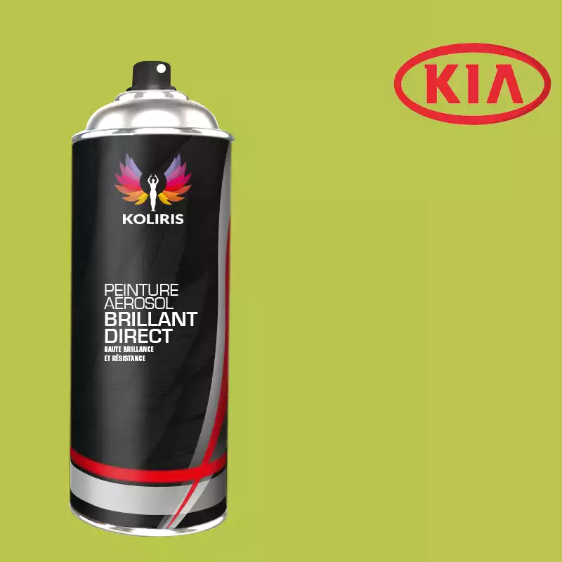 Bombe de peinture voiture 1K brillant Kia 400ml