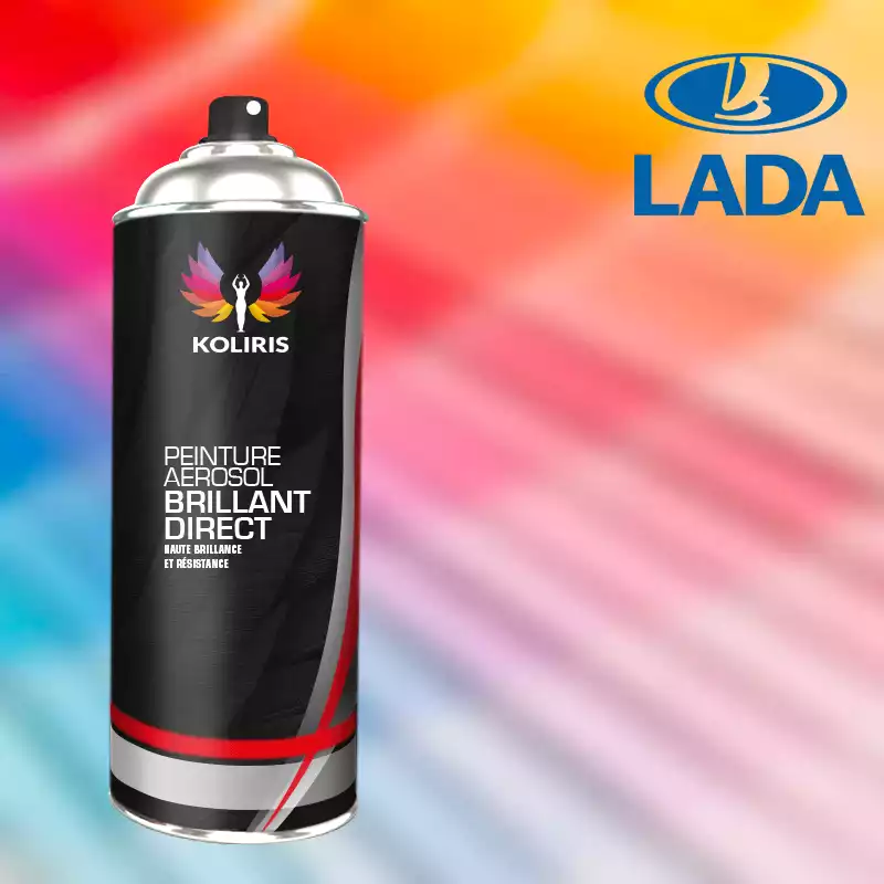 Bombe de peinture voiture 1K brillant Lada 400ml