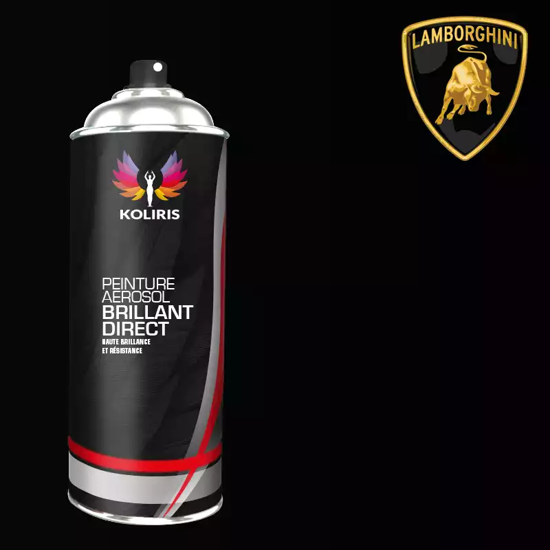 Bombe de peinture voiture 1K brillant Lamborghini 400ml