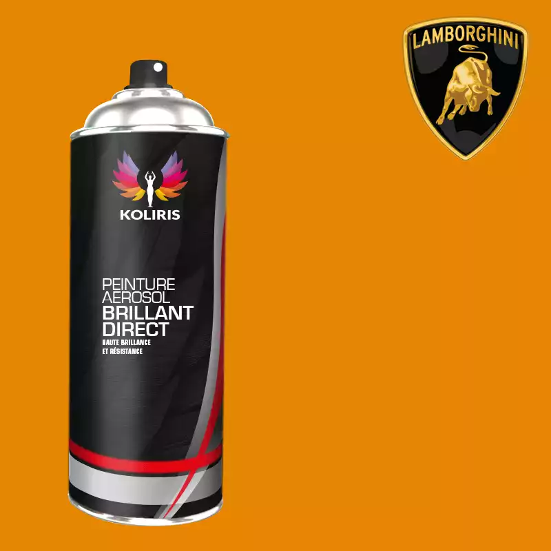 Bombe de peinture voiture 1K brillant Lamborghini 400ml