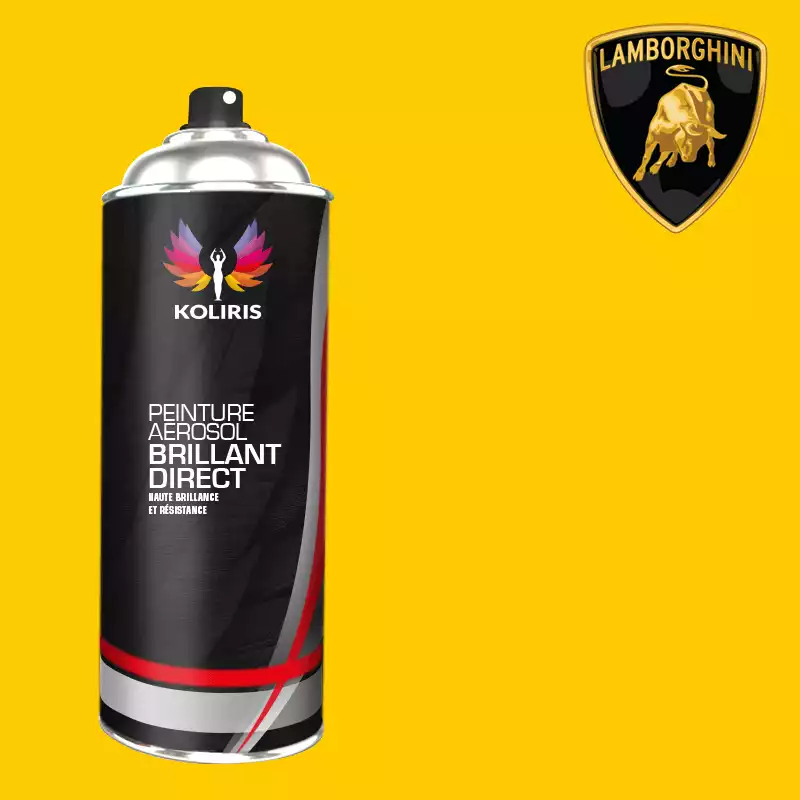 Bombe de peinture voiture 1K brillant Lamborghini 400ml