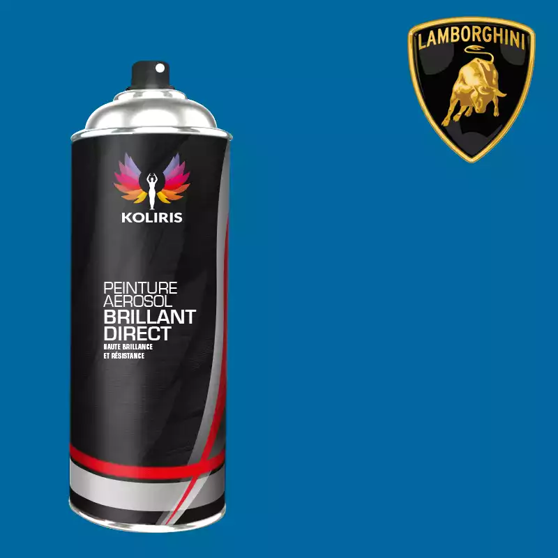 Bombe de peinture voiture 1K brillant Lamborghini 400ml