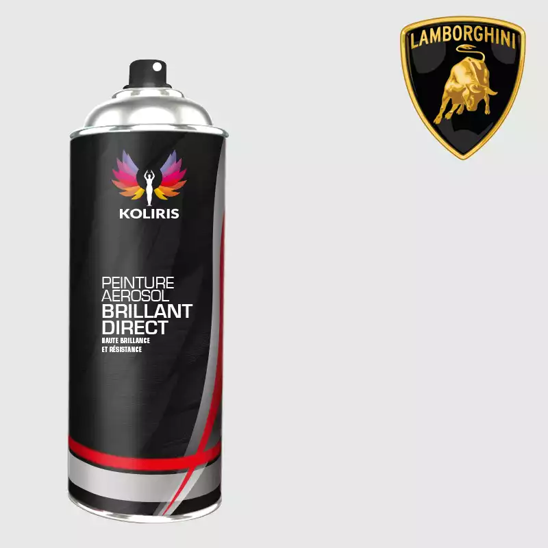 Bombe de peinture voiture 1K brillant Lamborghini 400ml