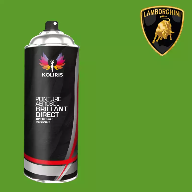 Bombe de peinture voiture 1K brillant Lamborghini 400ml