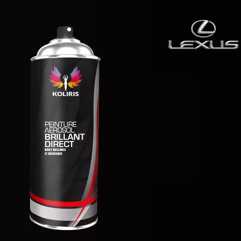 Bombe de peinture voiture 1K brillant Lexus 400ml